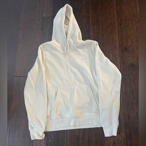 Nike Men’s Sweatshirt Hoodie Yellow size small